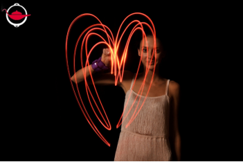 Light Painting Photography Marriage Proposal