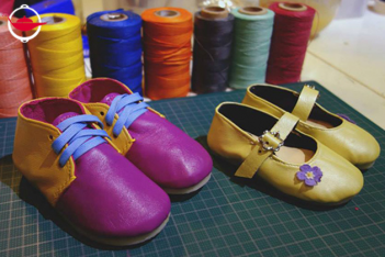 the baby shoes