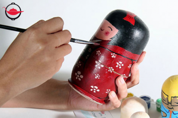 Russian Doll Painting for Two