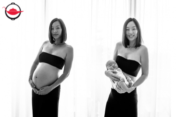 Before and After Maternity Photography Experience 