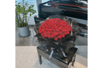 99 Stems Roses Bouquet - Proposal Bouquet