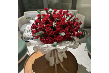 99 Stems Roses Bouquet - Proposal Bouquet